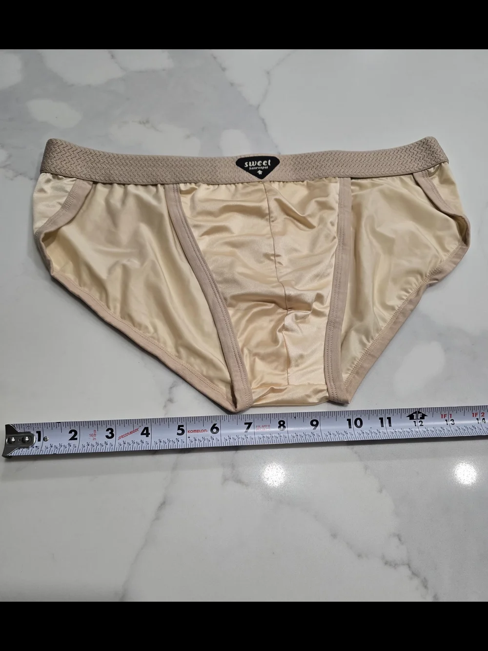 New Men Sweet Hanrenpai Briefs Underwear Set of 5 Pack Silky Smooth Stretch 2XL